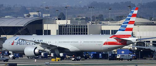 American Boeing 777-323ER N718AN, August 20, 2013